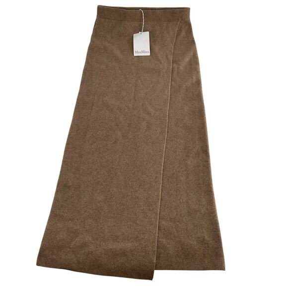 Max Mara Hazel Wool-Cashmere Midi Skirt Size M - Picture 3 of 11